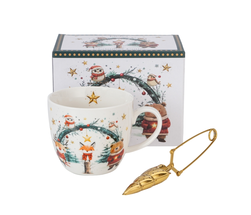 Christmas NUTRACKER Hrnček 460ml Metal sitko