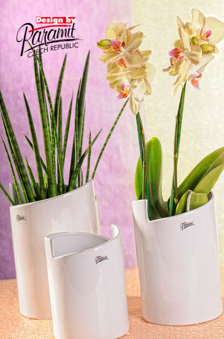 Gudrunváza biela20cm 11077-20W