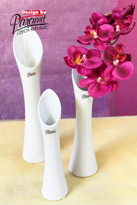 Elis váza biiel.20cm12021-20W