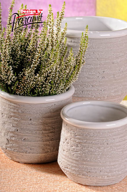 Natur obal biely 12cm 323-12W