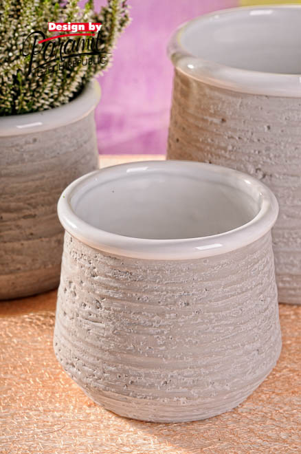 Natur obal biely 13cm 323-13W