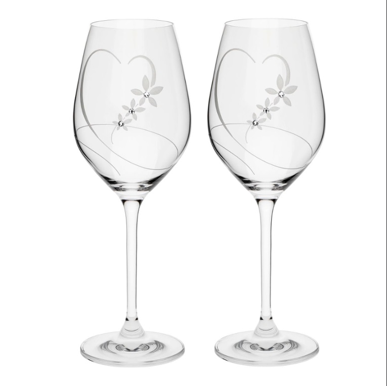 Swarovski Kalich 360 ml 6272/100 srdce. 2/1