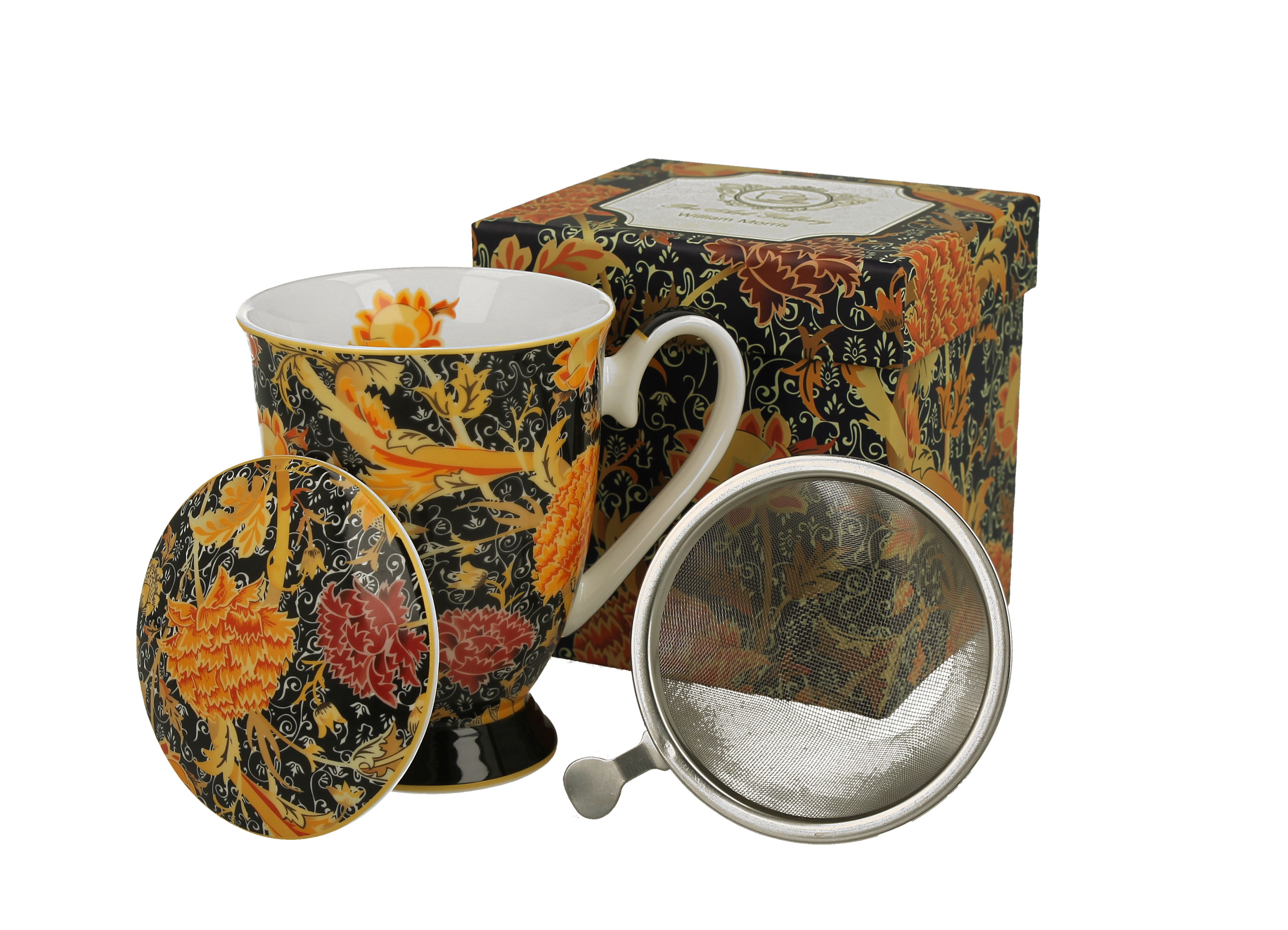 Hrncek+sit 325ml CRAY Floral