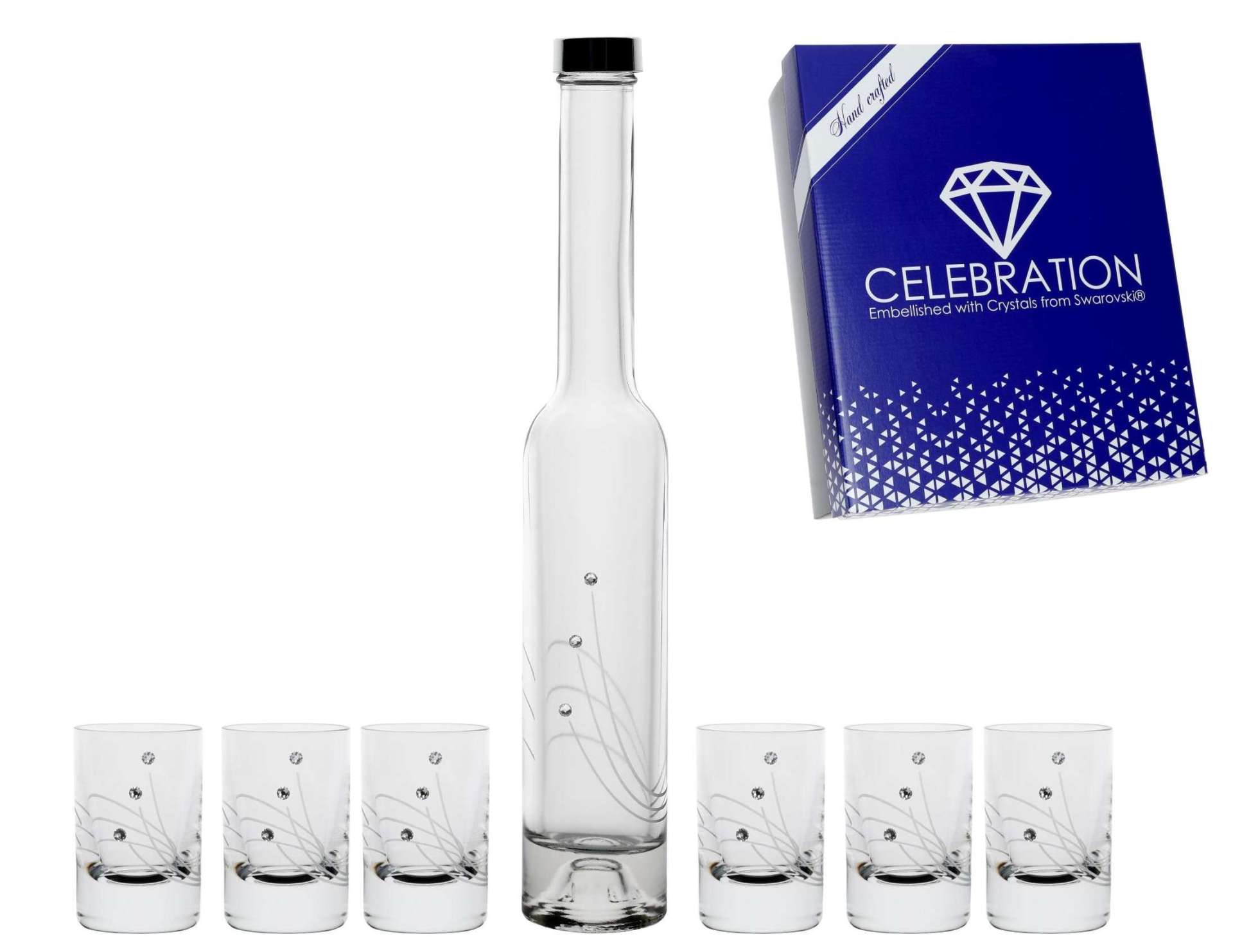Swarovski Fľaša PLATINA+Odlievka30ml /30538 swar. 7/1