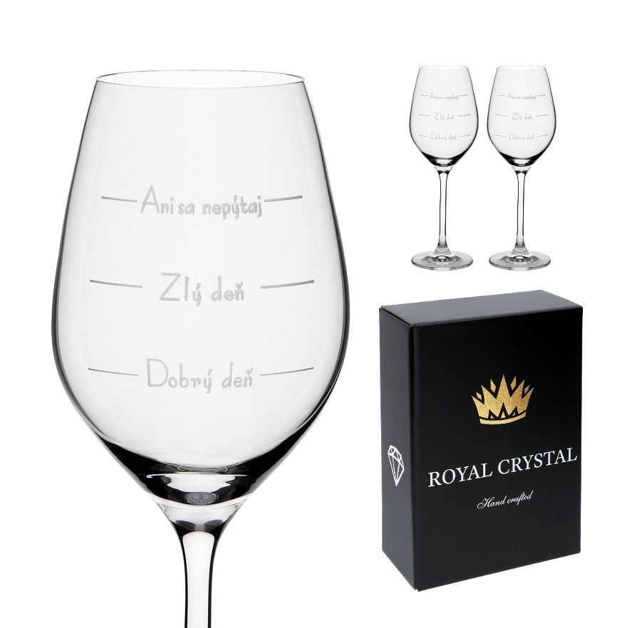 Swarovski Kalich 360 ml 6272/Dobrý deň 2/1