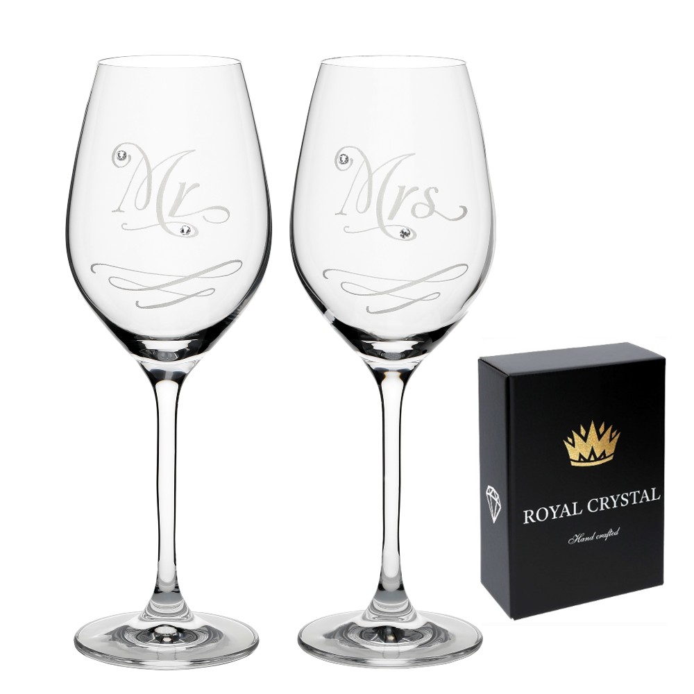 Swarovski Kalich 360 ml 6272/Mr.&Mrs. 2/1