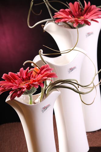 Floret vaza 23cm  398-23 W