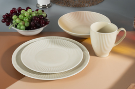 Dalia Tanier hlboký 21.5cm krémová