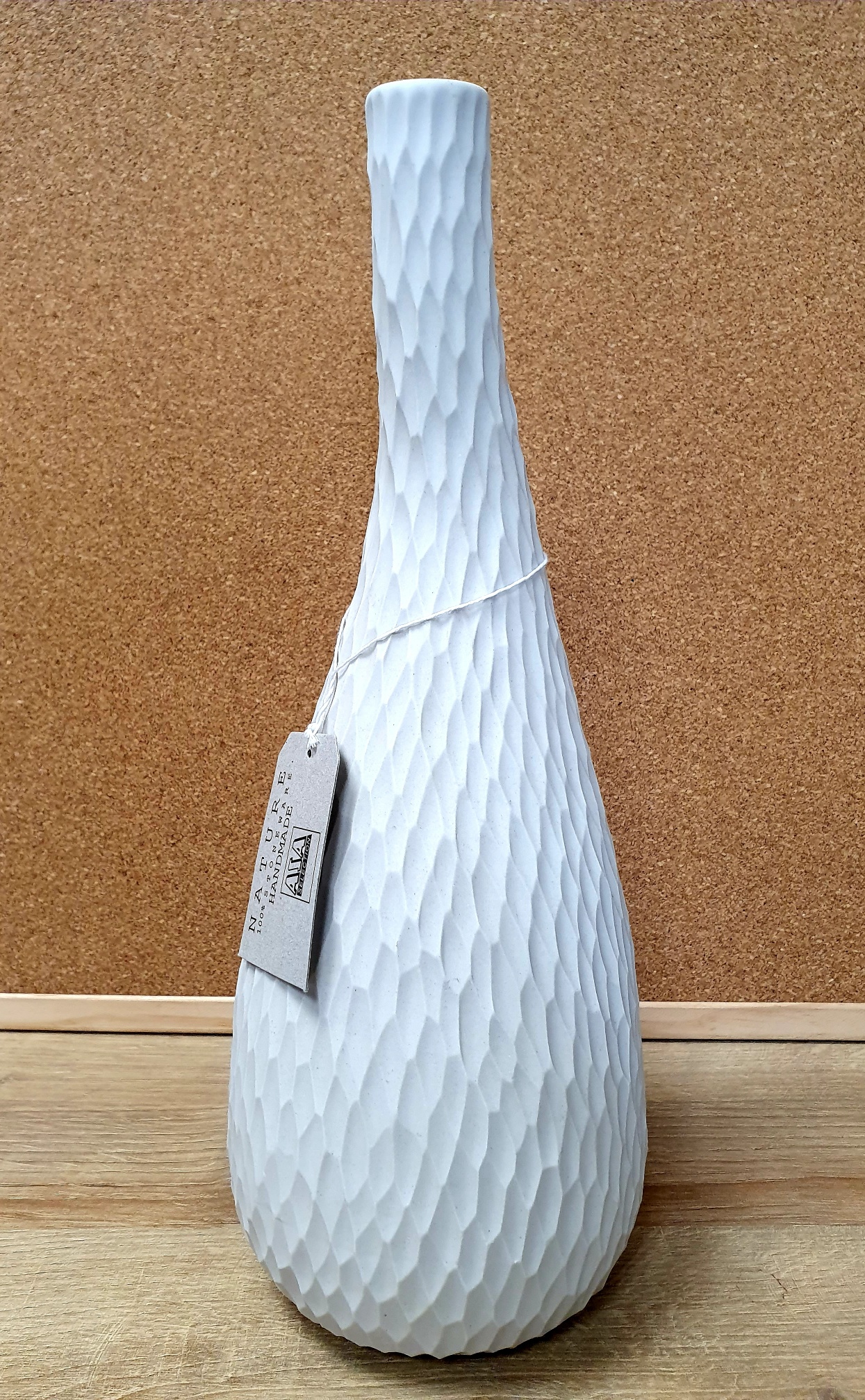 Váza Carve s hrdlom 33,5cm