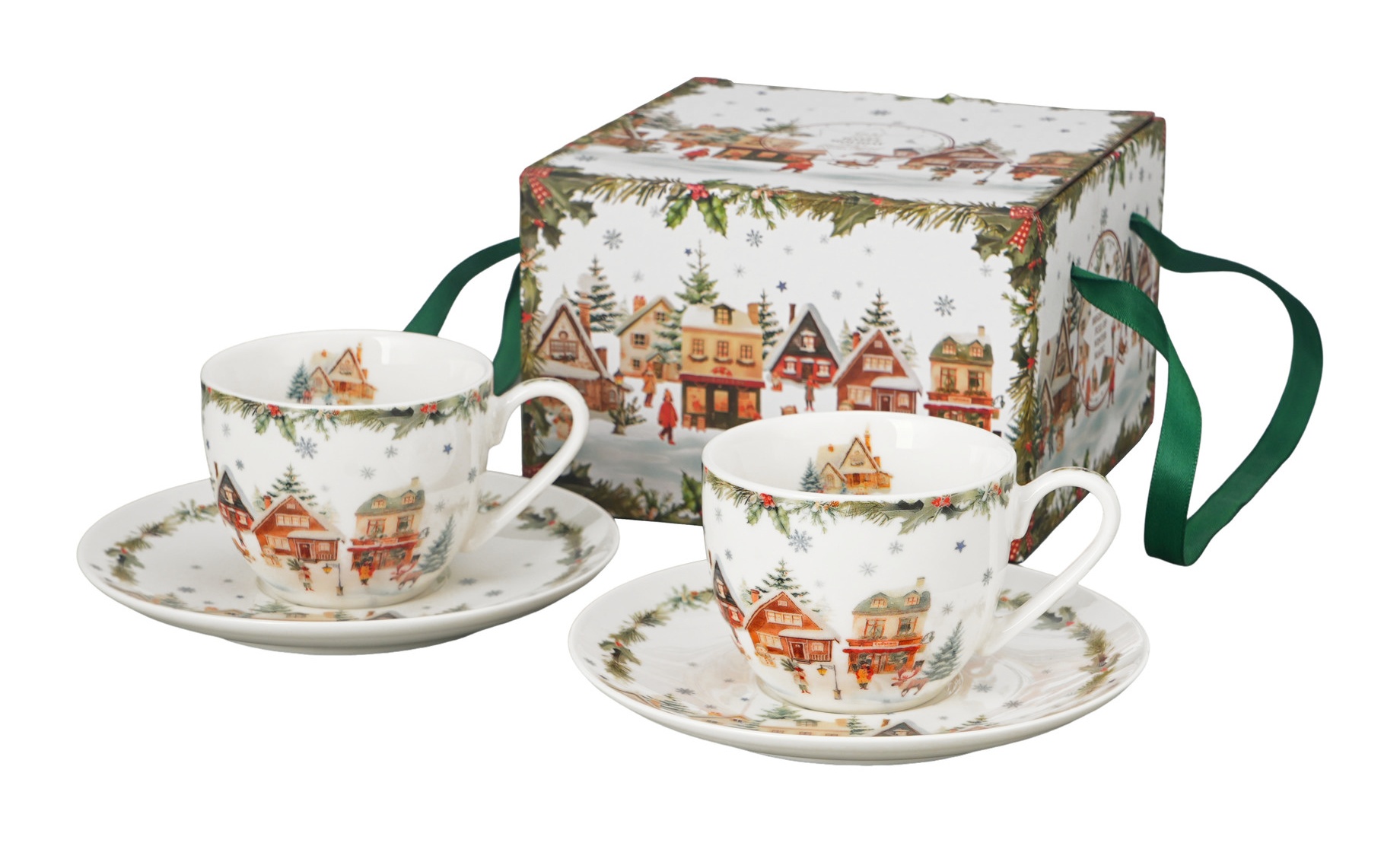 Christmas Vilage 2d.ša-po espresso