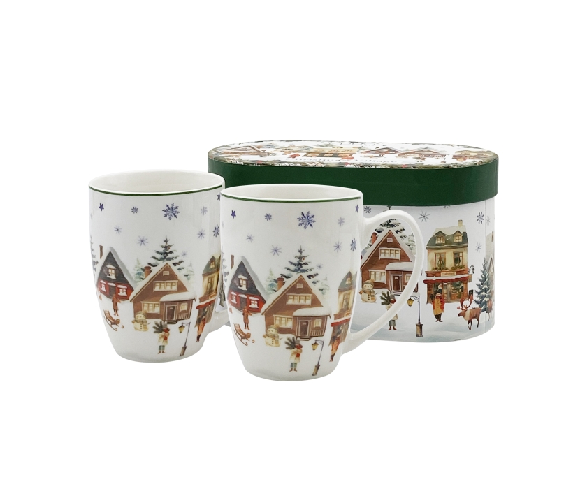 Christmas Vilage 2d.Hrnček
