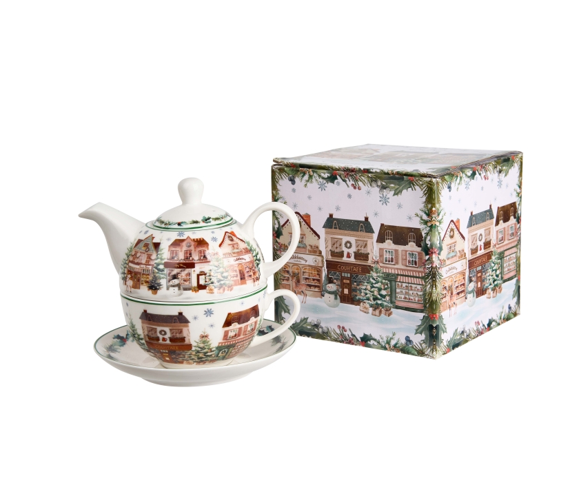 Christmas CITY 2  Tea for one