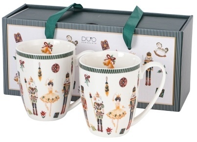 Christmas NUTRACKER 2ks hrnčeky