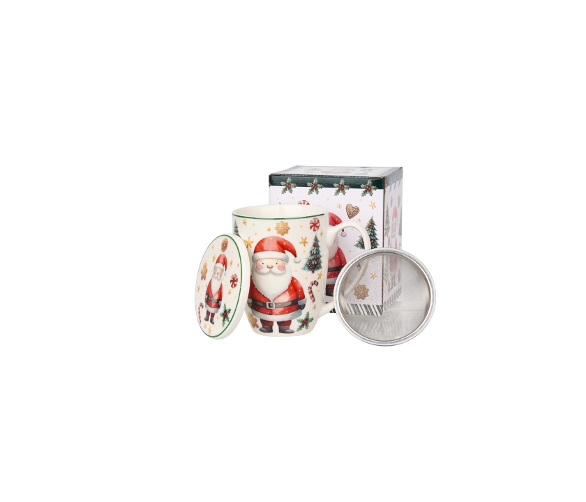 Santa Claus Hrnček 380ml l sitko