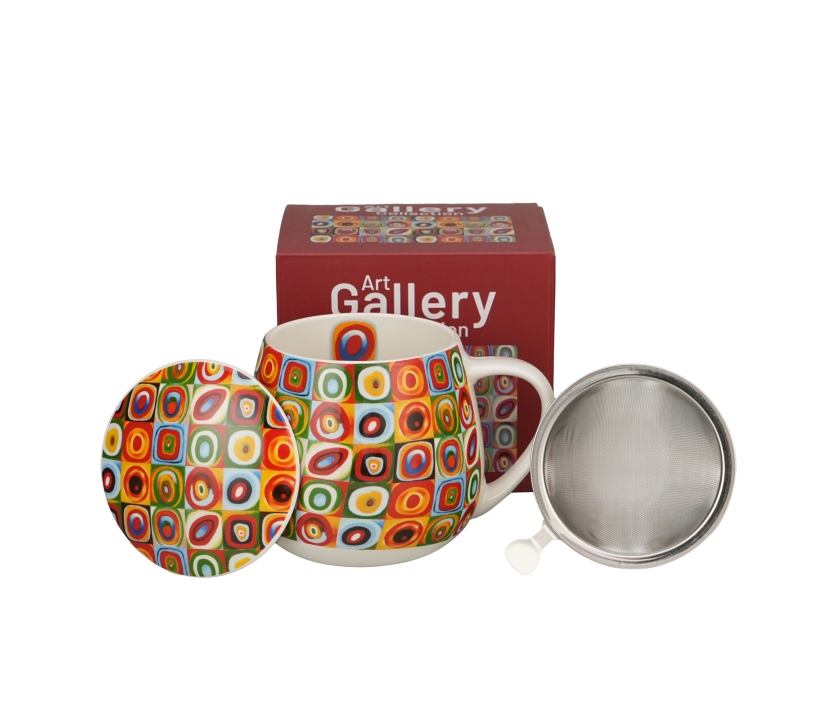 Kandinsky Squares Bar.430ml+sitko