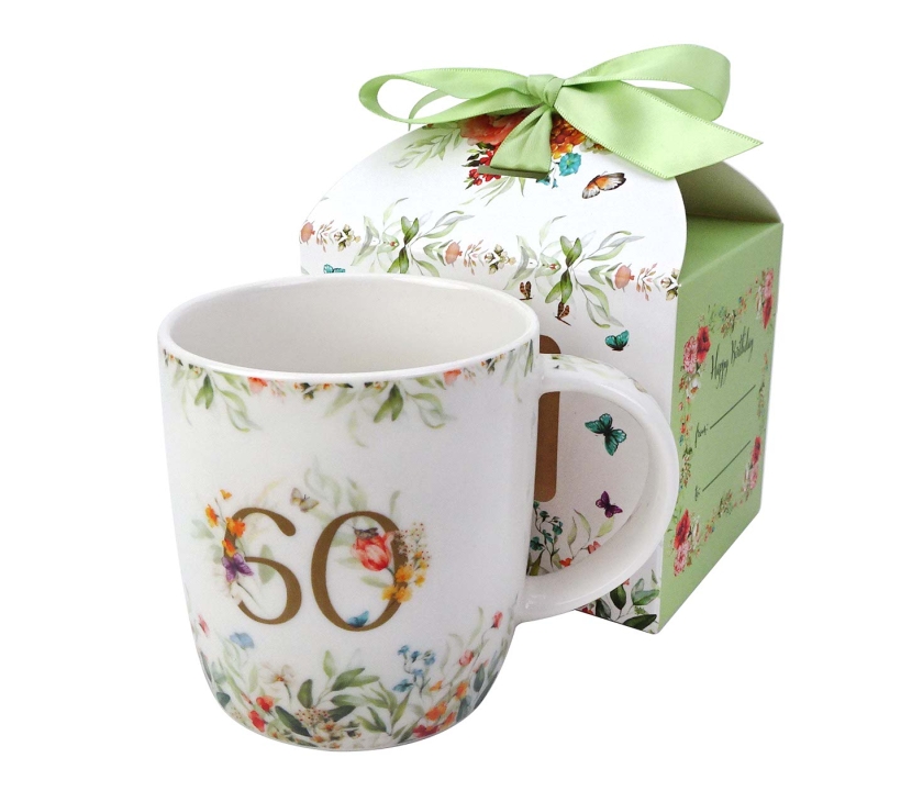 "60" Hrnček 400ml+ozdobná krabička