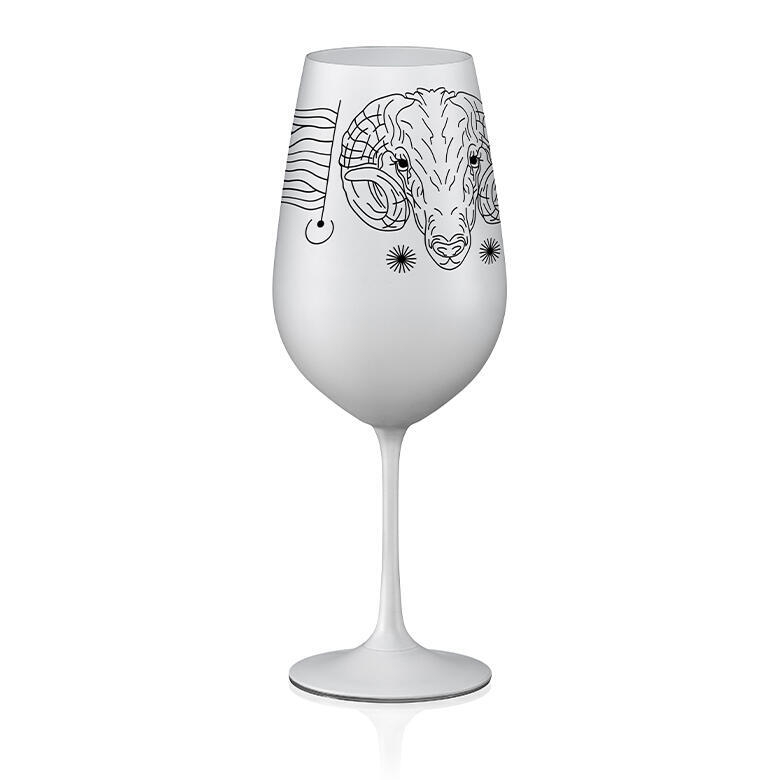 Kalich 550ml Baran biela 1753