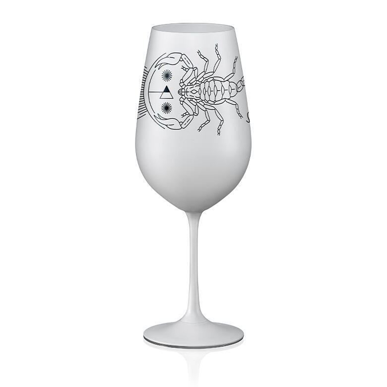 Kalich 550ml Škorpion biela 1760