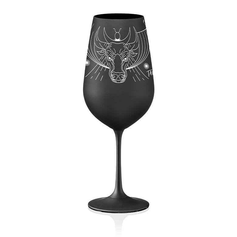 Kalich 550ml Býk čierna 1766