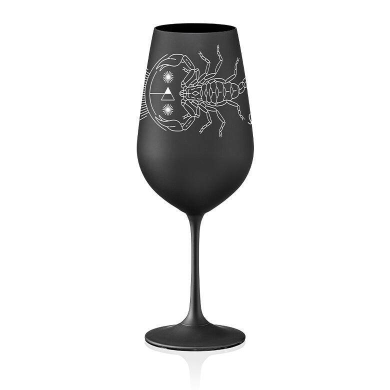 Kalich 550ml Škorpion čierna 1772