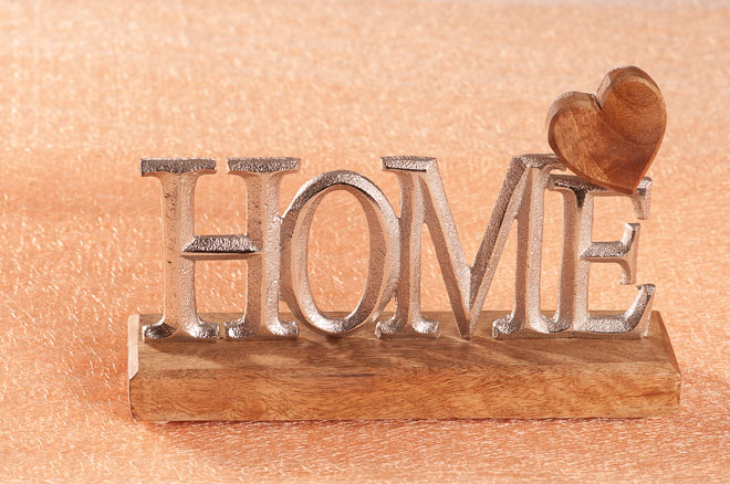 Home nápis 14cm 33086-14