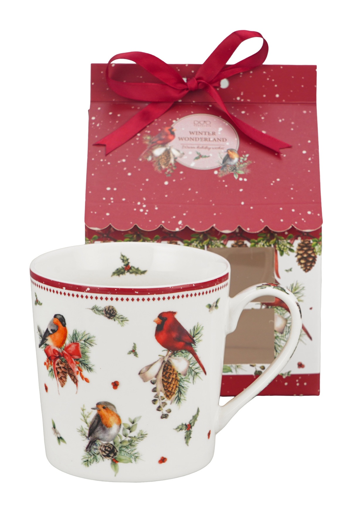 Birds of winter Hrnček 400ml House