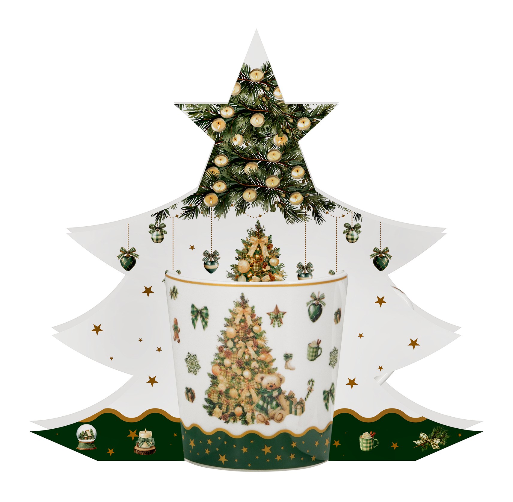 Tree Sparkle Hrnček 400ml Tree box