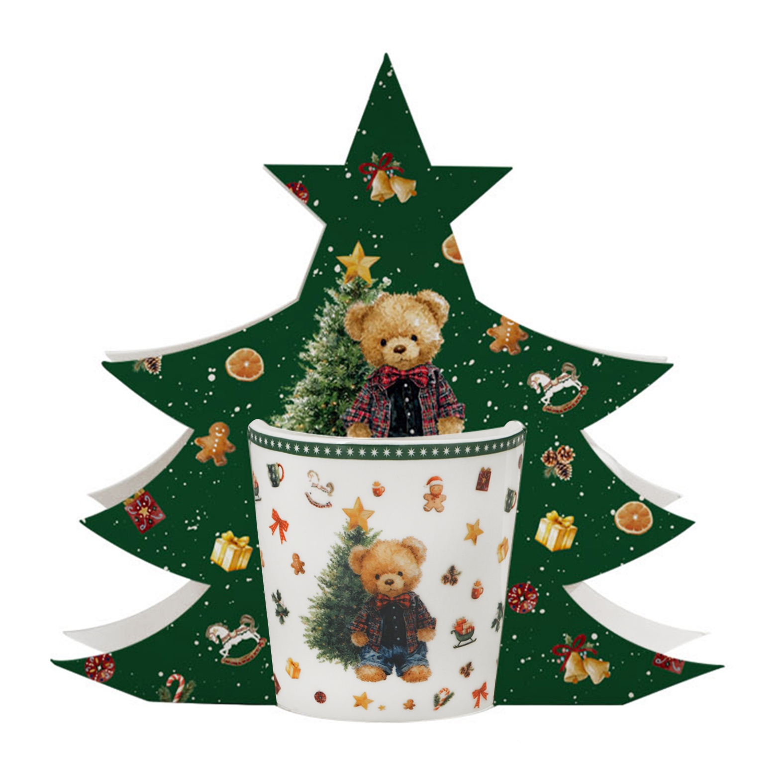 Teddy Noel Hrnček 400ml Tree box