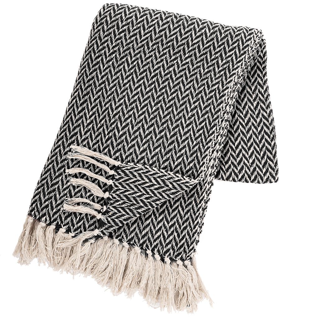 Deka ALPANA 130x170 cm, black