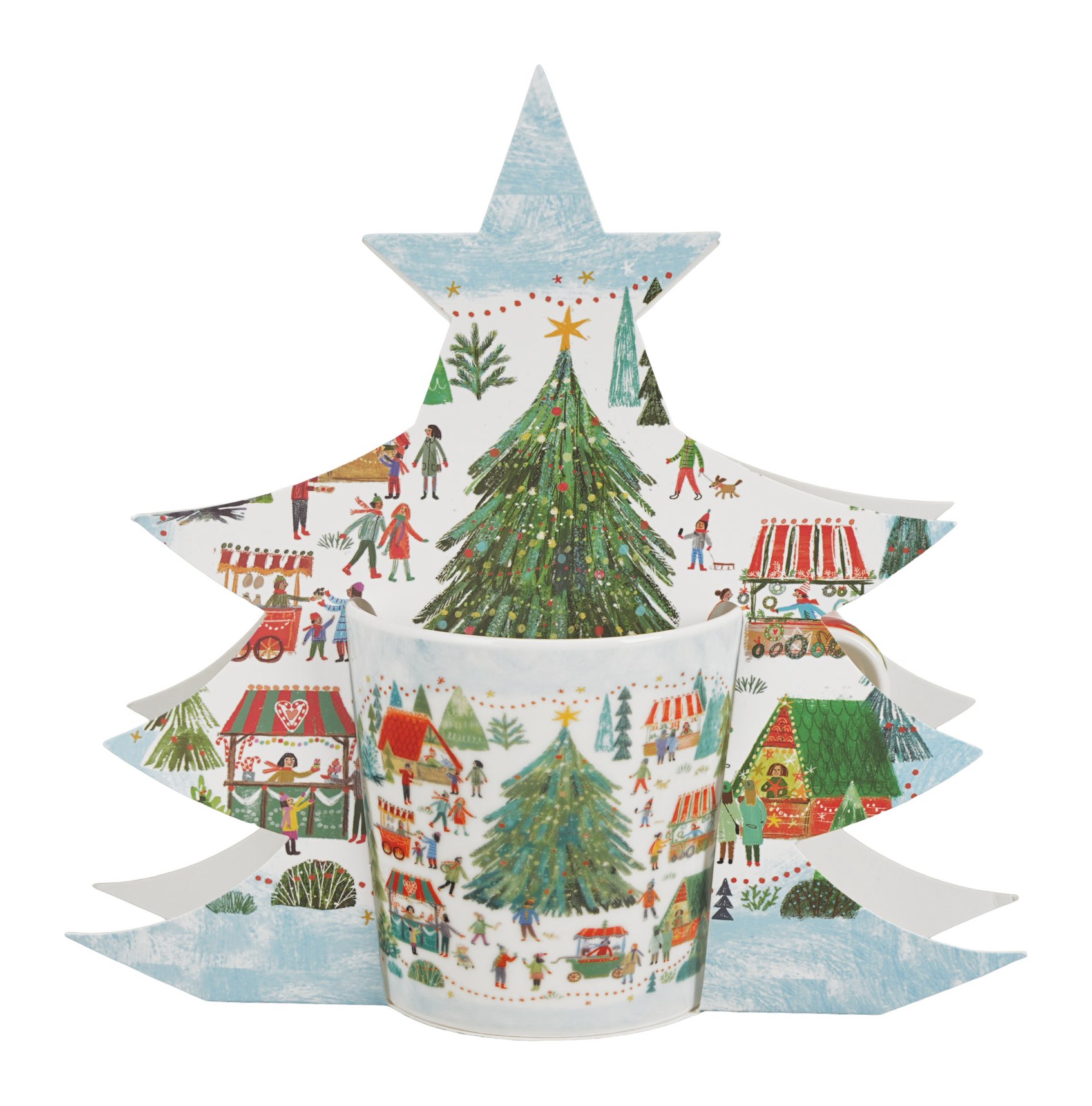 Christmas Market Hrnček 400ml Tree box