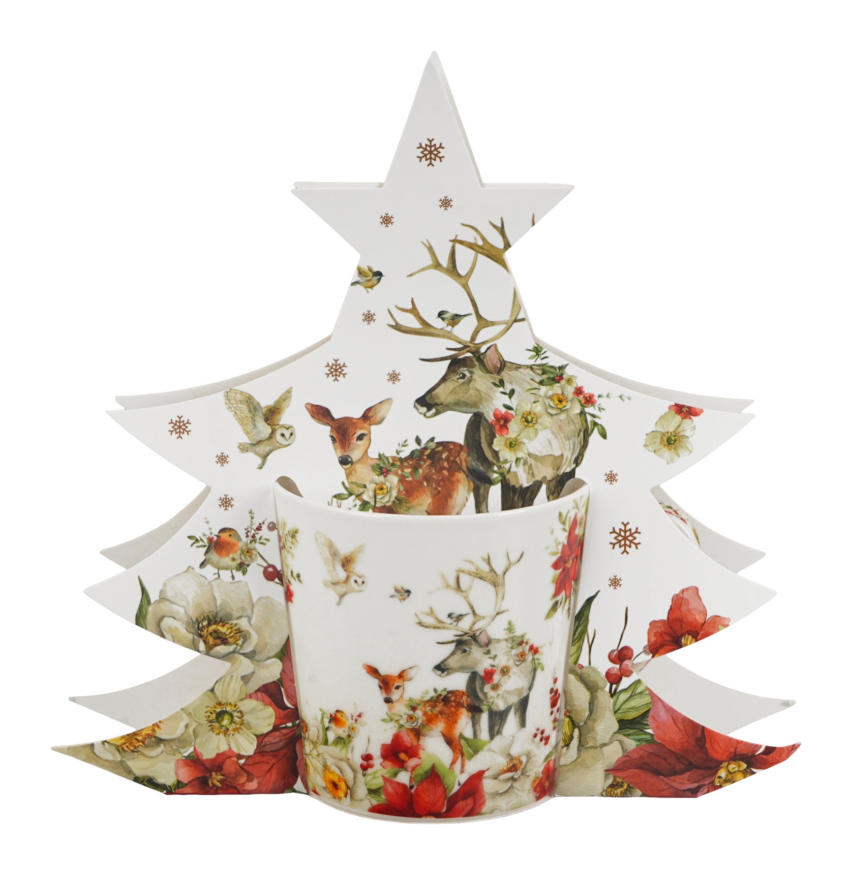 Winter Friends Hrnček 360ml Tree box