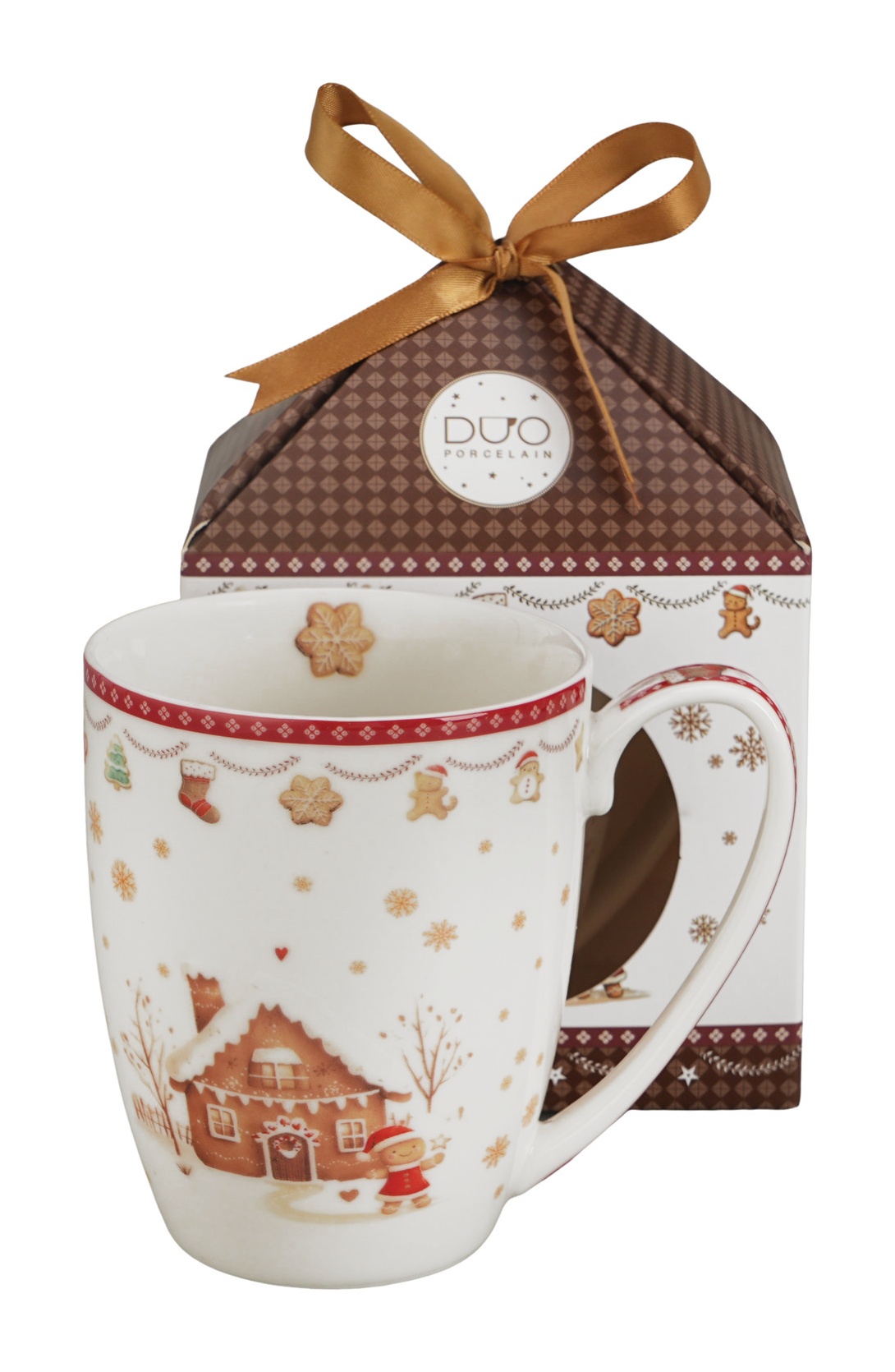 Gingerbread Hrnček 380ml box stuha