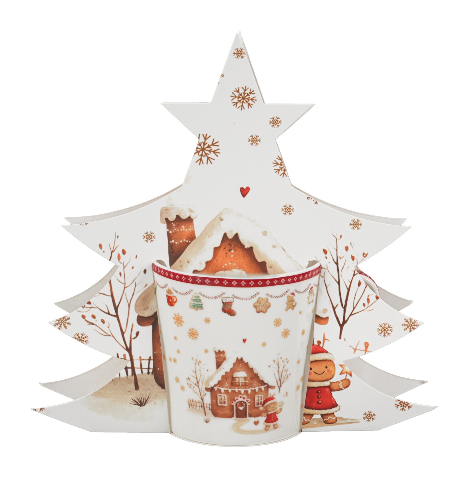 Gingerbread Hrnček 360ml Tree box