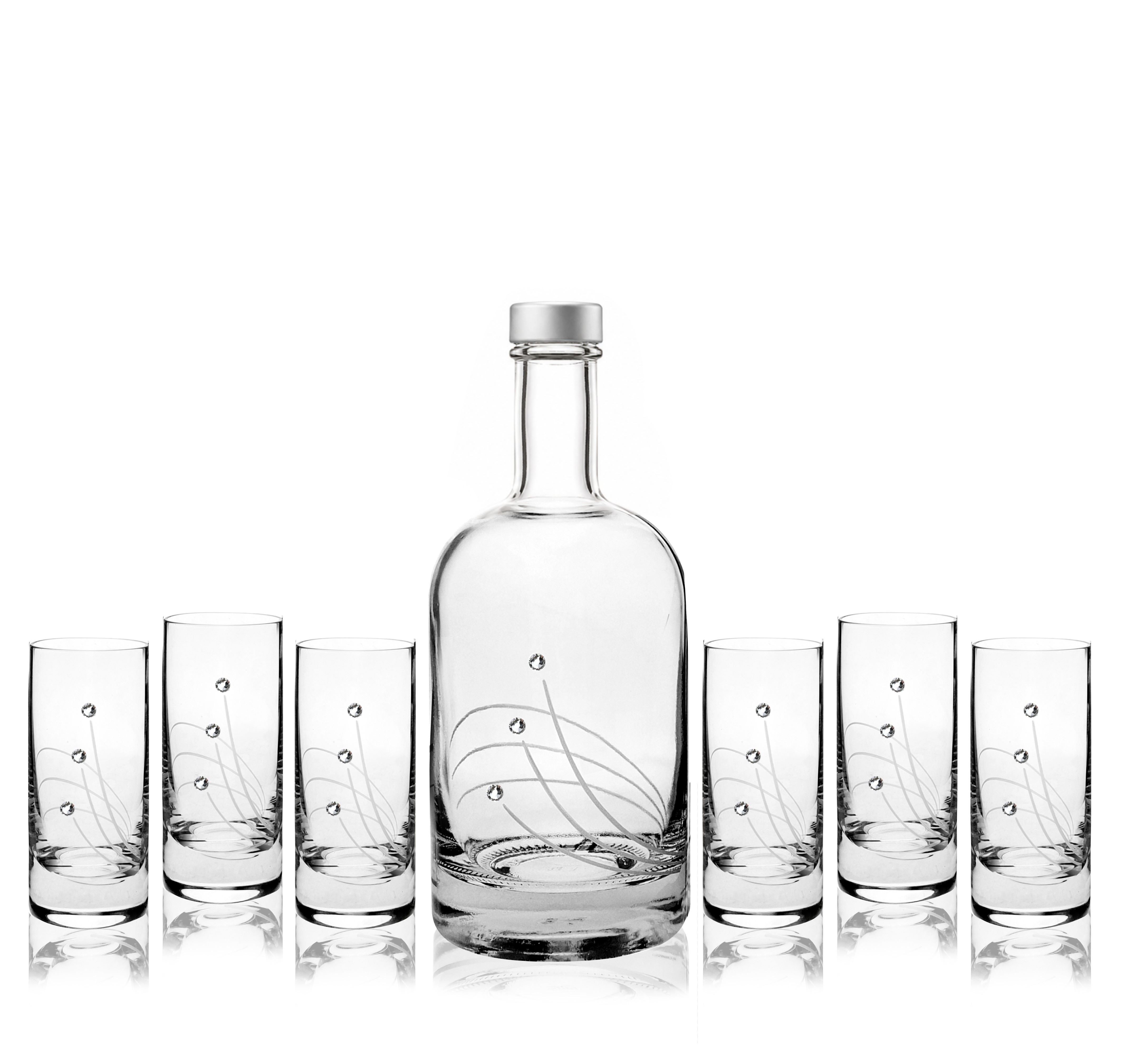 Rakija set 500ml+65ml 1+6ks 30538sw.